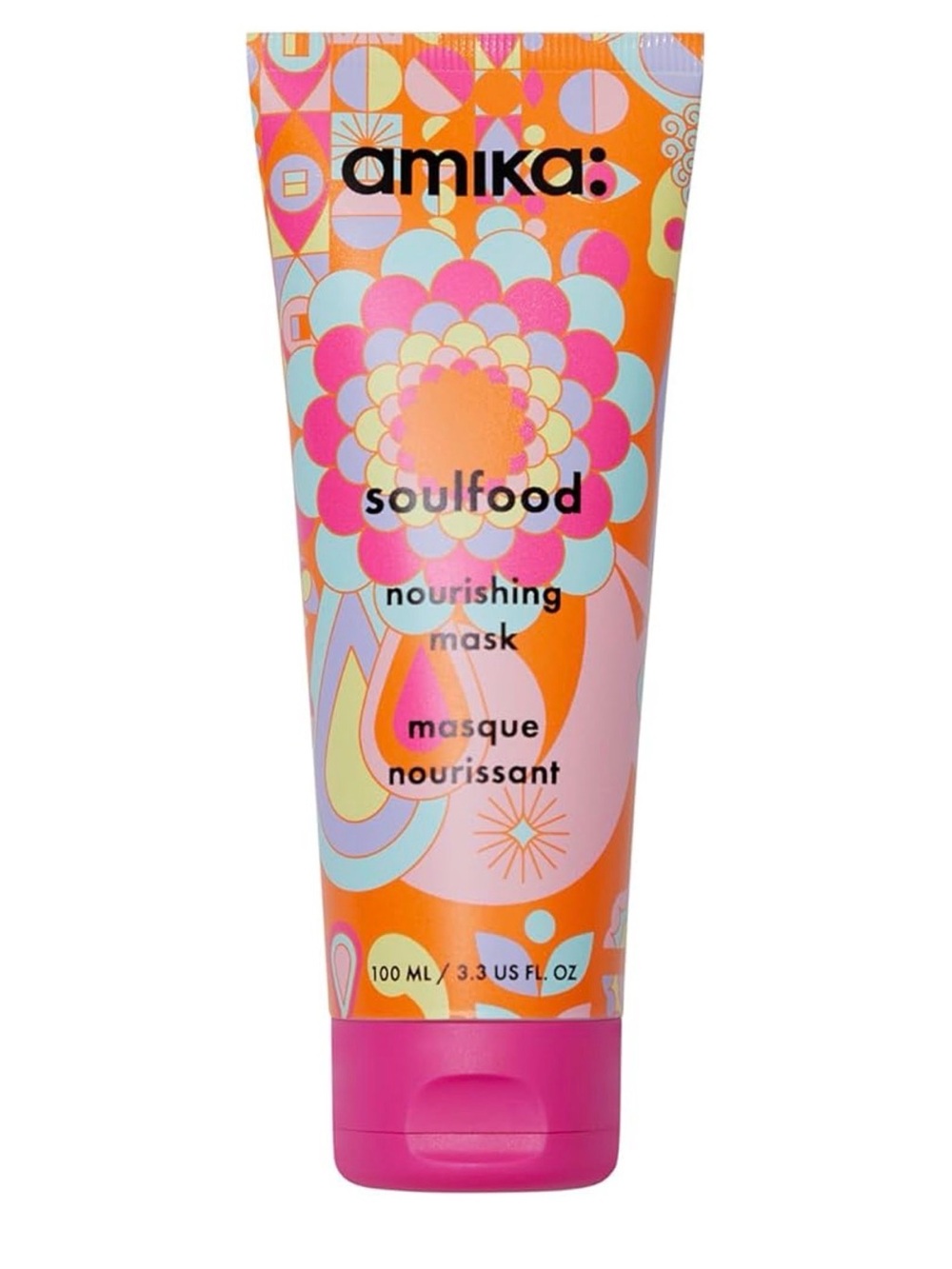 amika Soulfood Nourishing Hair Mask Hydrating Softening Vegan 3.3 fl oz